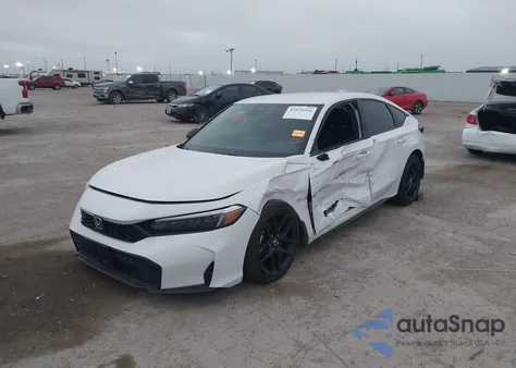 2025 Honda Civic Sport from USA, damaged, VIN 19XFL2H84SE018423